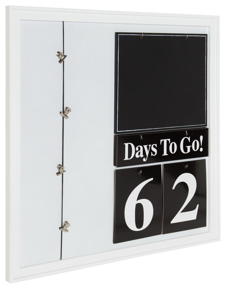 Kate and Laurel, Kayden 30 Day Countdown Collage, White