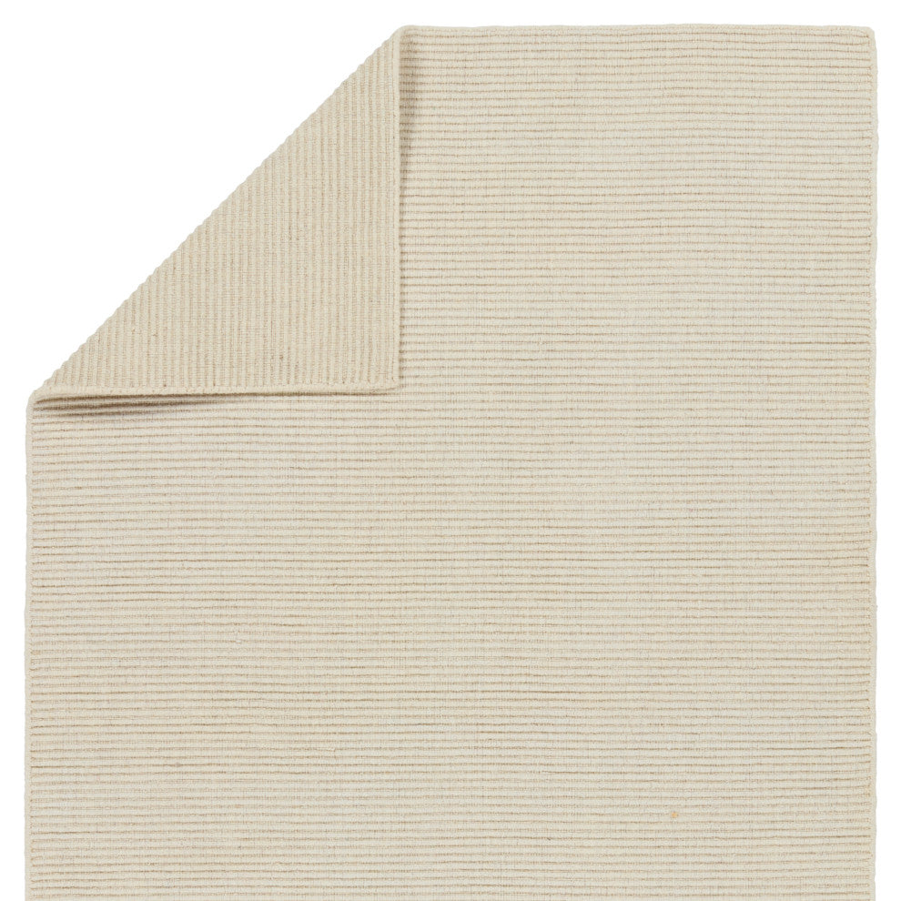 Jaipur Living Shyre Handmade Solid Cream Area Rug 6'X9'