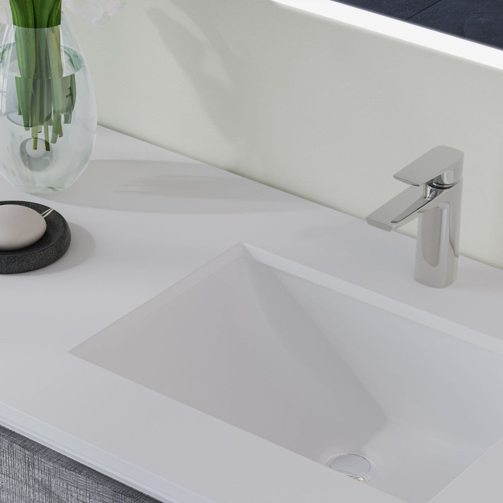 Esconde Bath Vanity, Ash Gray, 60", Double Sink, Freestanding