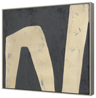 Archaic 3 Fine Art Print, Gray, 30"x30"