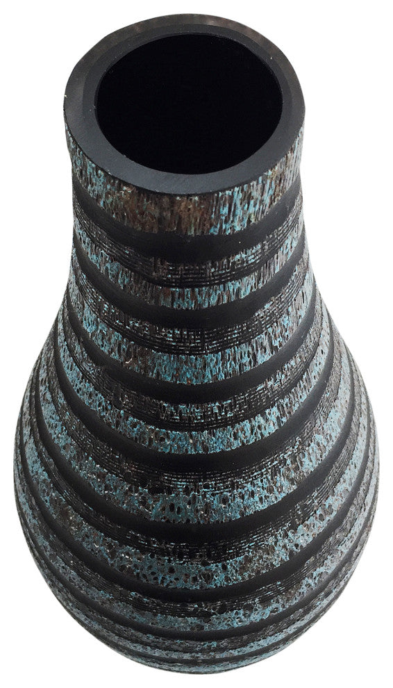 Contemporary Littleton Vase - Black
