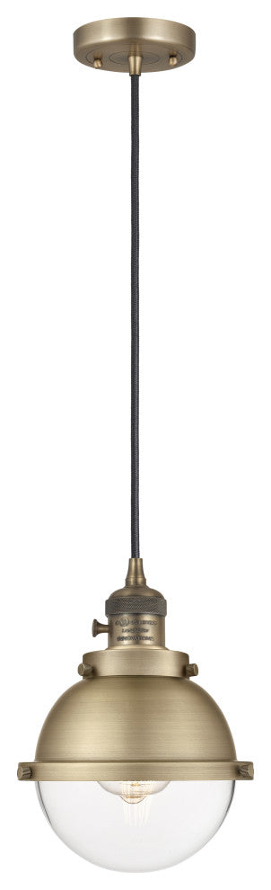 INNOVATIONS 201CSW-BB-HFS-62-BB-LED 1-Light Mini Pendant Brushed Brass