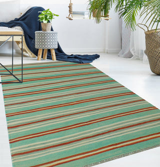 Winchester Kilim Corrick Lt. Green Rug