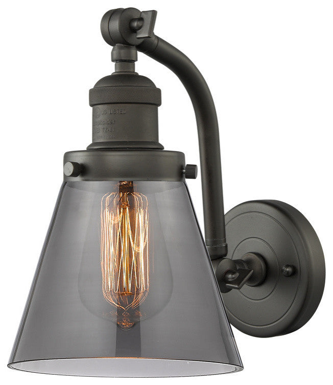 INNOVATIONS LIGHTING 515-1W-OB-G63-LED Small Cone 1 Light Sconce