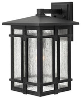 Hinkley Tucker Medium Wall Mount Lantern, Museum Black