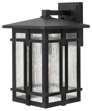 Hinkley Tucker Medium Wall Mount Lantern, Museum Black
