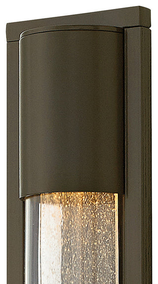 Hinkley 22" Mist Medium Outdoor Wall Mount Lantern Light, Bronze