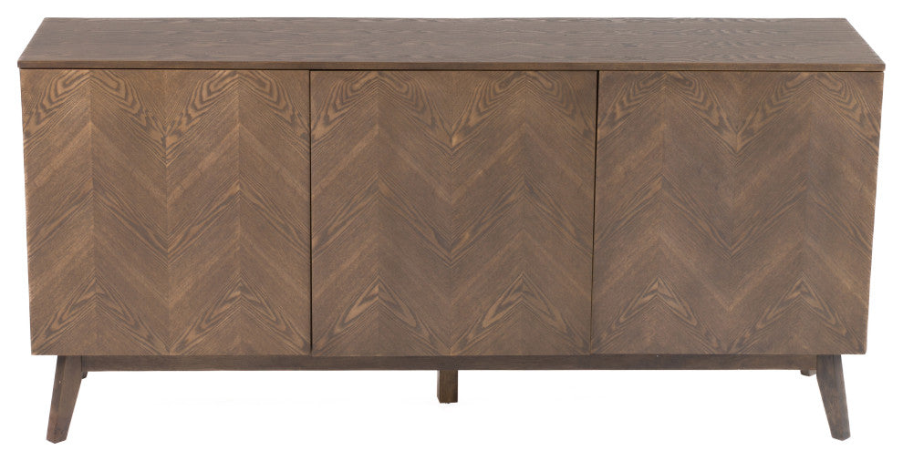 Modrest Costello Mid-Century Modern Wenge Buffet
