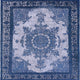 Ahgly Company Indoor Square Mid-Century Modern Area Rugs, 8' Square