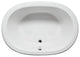 Malibu Waikki Oval Soaking Bathtub 72x38x23 White