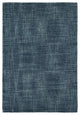 Dash & Albert Crosshatch Denim Hand Micro Hooked Wool Rug, Blue, 2' x 3'