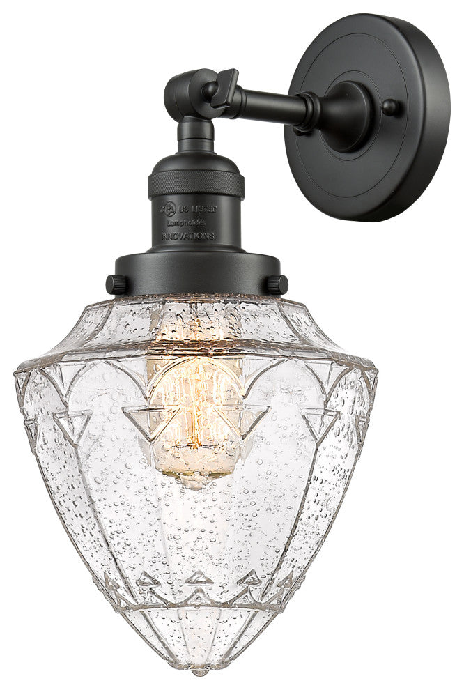 Innovations 203-OB-G664-7-LED 1 Light Sconce, Oil Rubbed Bronze