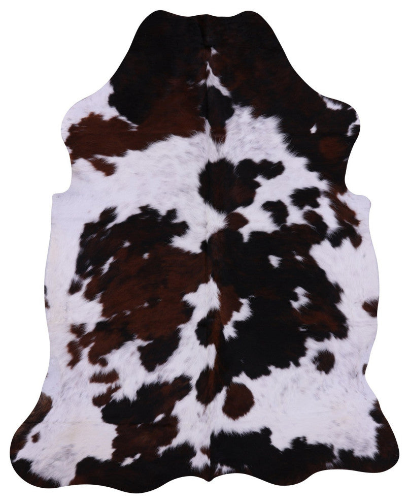 6' 6" X 5' 4" Natural Cowhide Rug C2260