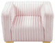 Ravish Velvet Upholstered Chair, Pink, Chair
