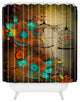 Iveta Abolina Rusty Lace Shower Curtain