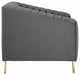 Valiant Vertical Channel Tufted Performance Velvet Armchair
