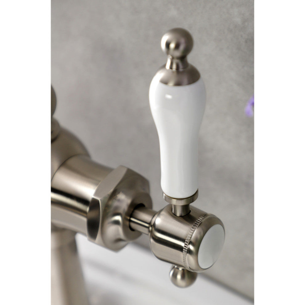 KSD154KLBN Single-Handle Bathroom Faucet With Push Pop-Up, Brushed Nickel