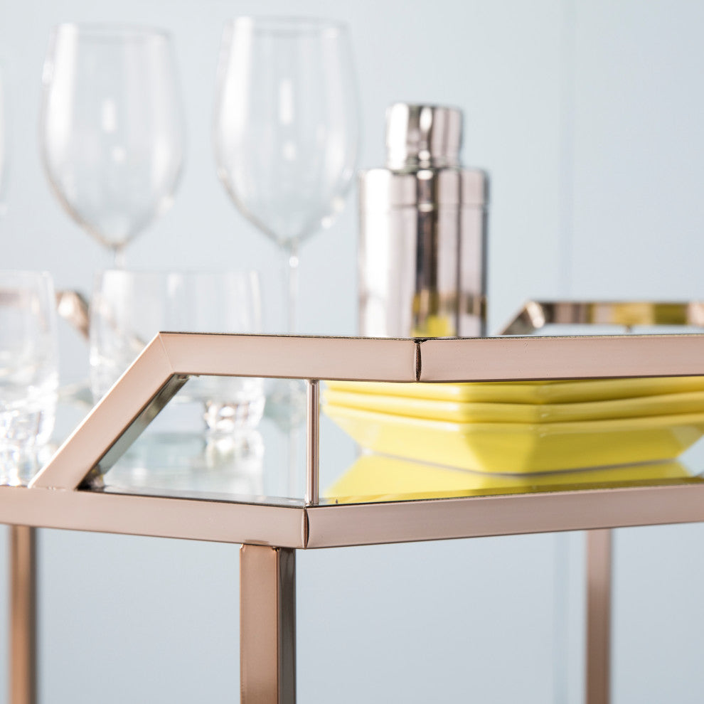 Morgan Art Deco Bar Cart
