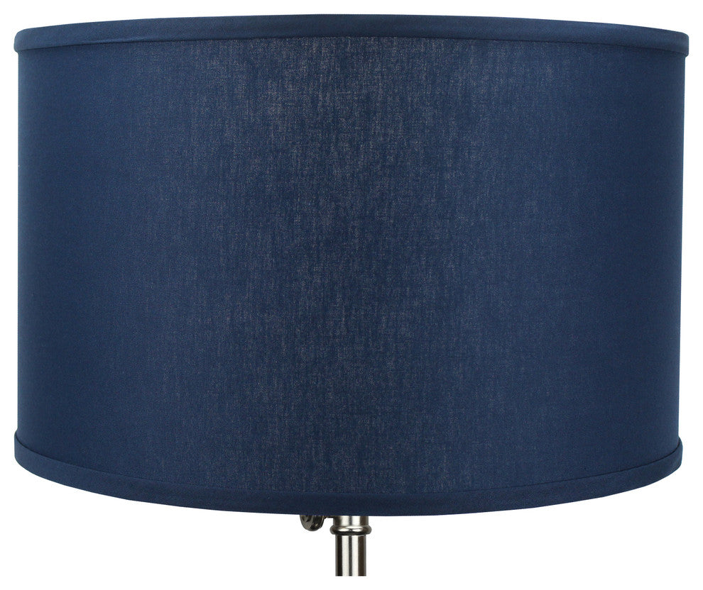 Fenchel Shades, 16"x16"x10" Spider Attachment Drum Lamp Shade, Linen