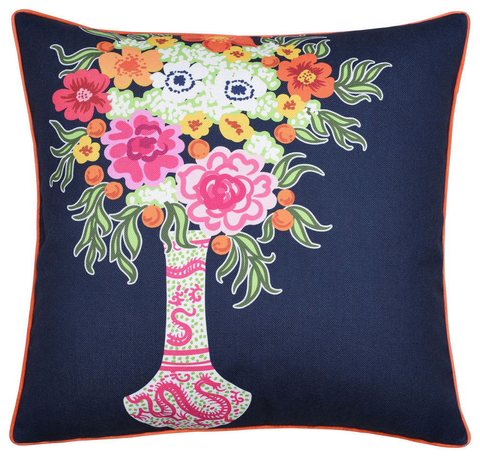 Dann Foley Decorative Pillow, Navy