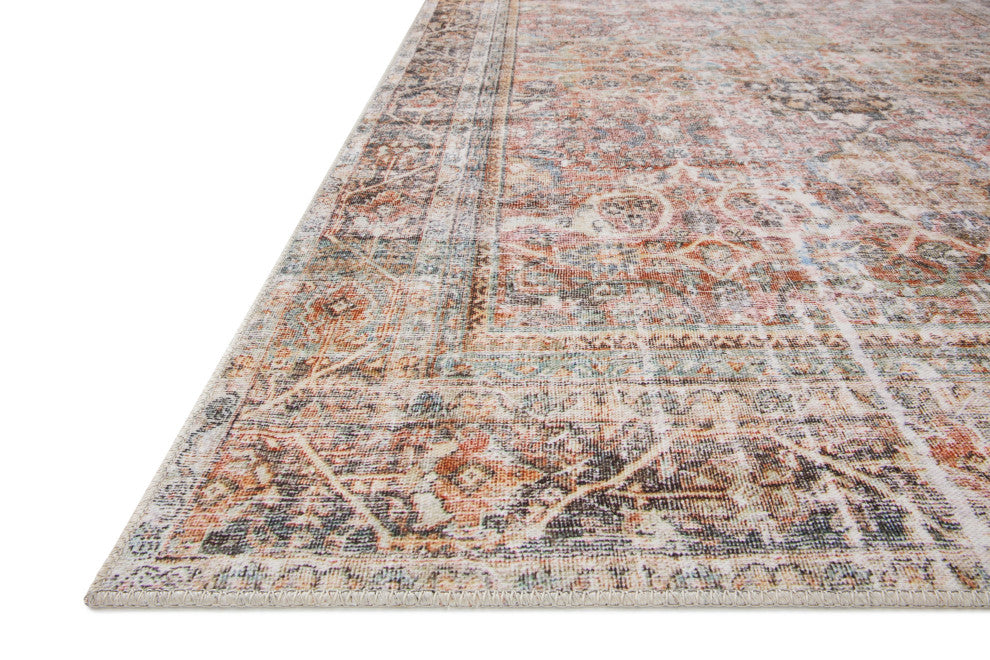 Loloi II Adrian Sunset/Charcoal Area Rug, 2'3"x3'9"