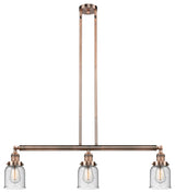 Innovations Lighting 213-Ac-S-G54-Led 3 Light Dimmable Led Island Light