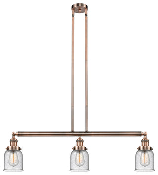 Innovations Lighting 213-Ac-S-G54-Led 3 Light Dimmable Led Island Light