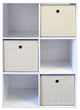 Proman Products Colonial Storage Cube White