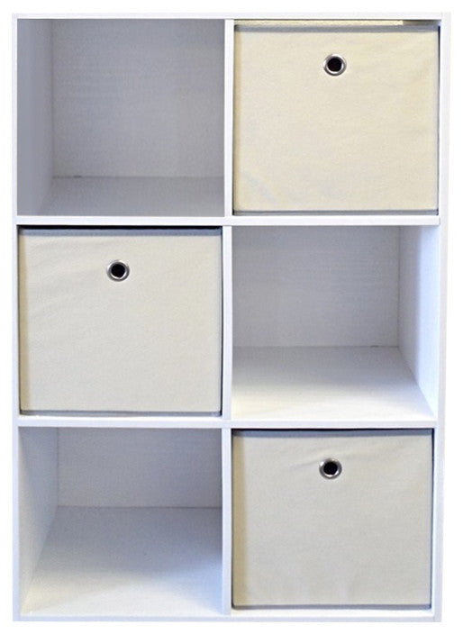 Proman Products Colonial Storage Cube White