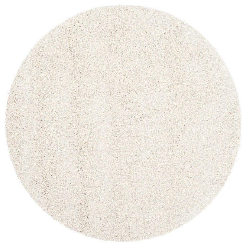 Safavieh Milan Shag Sg180-1212 Rug, Ivory, 5'1" X 8'0"