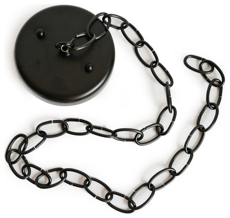 Copper Verdigris Dot Pendant SML