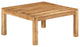 vidaXL Coffee Table Square Side End Table Accent Sofa Table Solid Acacia Wood