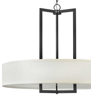 Hinkley Hampton Large Drum Chandelier, Buckeye Bronze