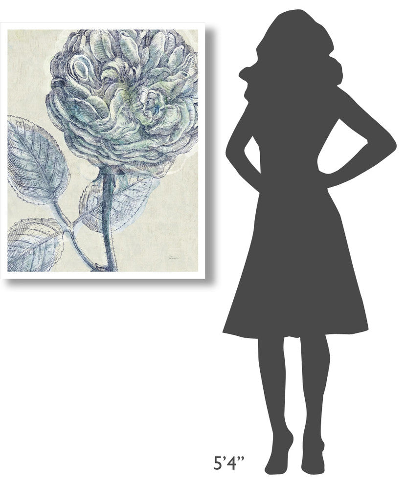 "Belle Fleur III" Digital Paper Print by Sue Schlabach, 30"x37"