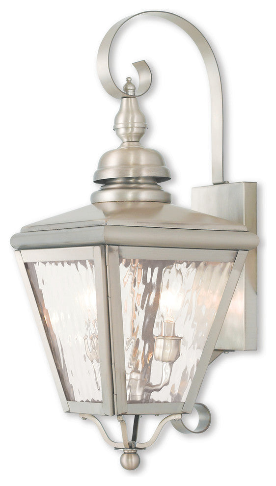 Livex Lighting 2 Light Bn Outdoor Wall Lantern - 2031-91