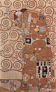 Gustav Klimt Fulfillment, 18"x27" Wall Decal