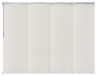 Nikolina 4-Panel Track Extendable Vertical Blinds 48-88"W