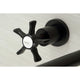 KS8050NX Wall Mount Tub Faucet, Matte Black