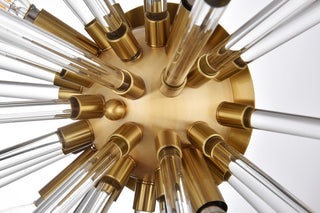 Elegant Lighting 2502W18 Sienna 4 Light 18" Tall Wall Sconce - Gold