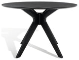 Safavieh Couture Carolee 46" Round Dining Table, Black