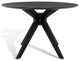Safavieh Couture Carolee 46" Round Dining Table, Black