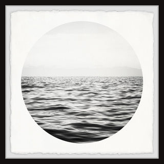 "Deep Dark Sea" Framed Painting Print, 32x32