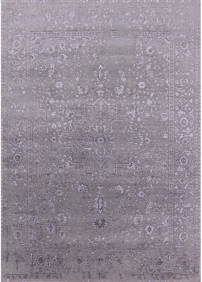 Ahgly Company Indoor Rectangle Mid-Century Modern Area Rugs, 7' x 9'