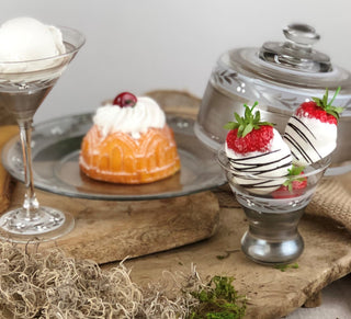 Pewter Vine Cosmos Glasses, Set of 2