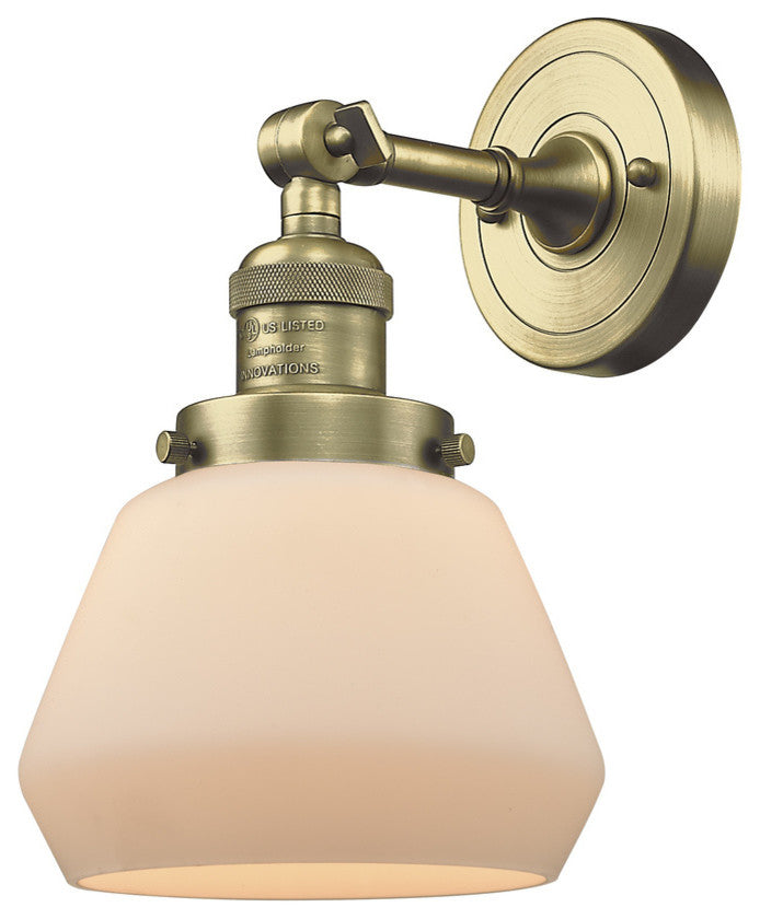 Innovations Lighting 203-Ab-G171-Led 1 Light Dimmable Led Sconce