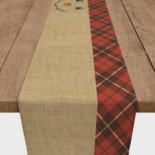 Happy Harvest Scarecrow Table Runner