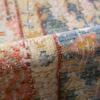 Century Reuda Runner, Blue, 2'6" x 8', Bordered