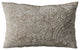 Plutus Brown Natural Leaf Jacquard Luxury Throw Pillow, 26"x26"