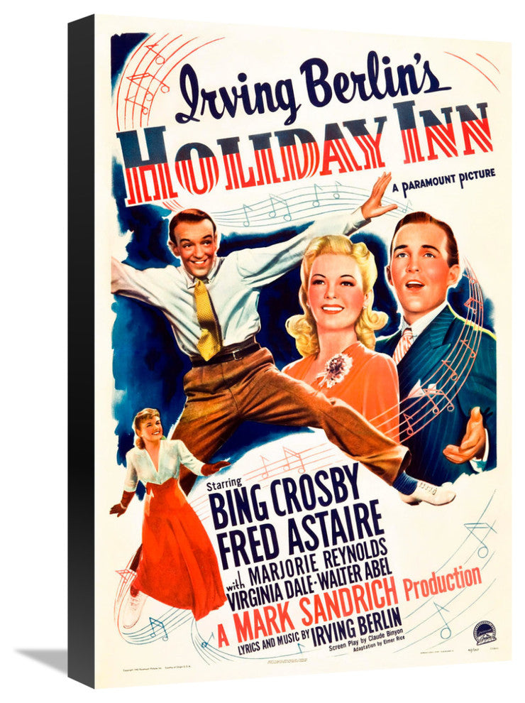 "Holiday Inn" Stretched Canvas Giclee by Hollywood Photo Archive, 15x22"