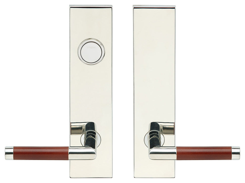 Cabernet Lever, Tubular Dummy Entry, Dummy Cylinder, Left Hand